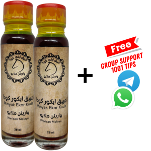 Set 2 Botol (Minyak Ekor Kuda)